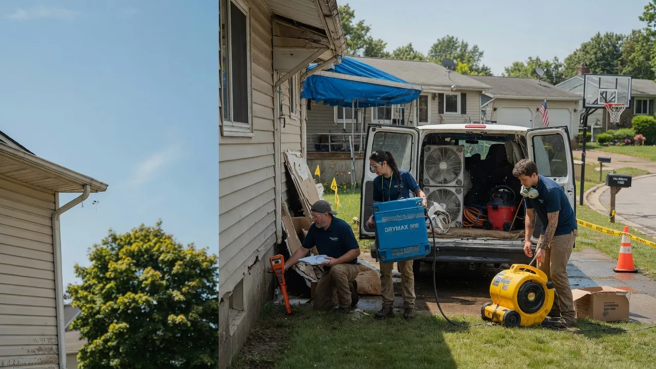 Ceiling Leak Cleanup in West Millgrove, OH near me